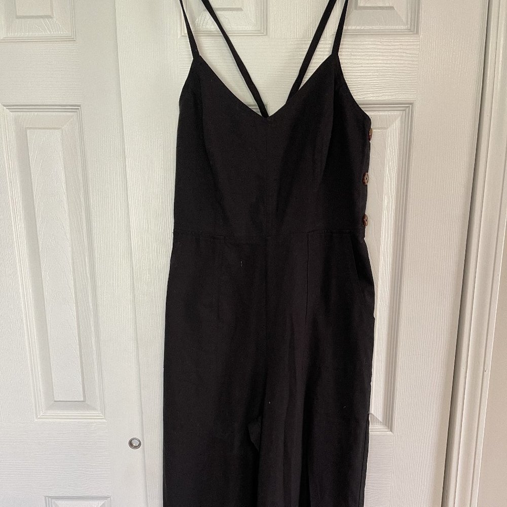 Strappy Wide Legged Jumpsuit 🖤